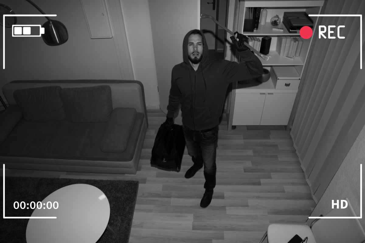 Swann Smart home camera caught the thief