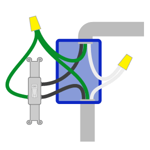 Smart light switch with hub